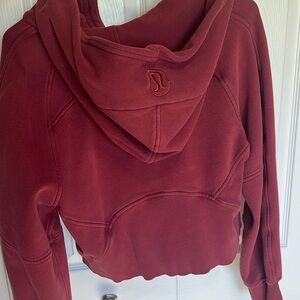 Lululemon cropped scuba hoodie
